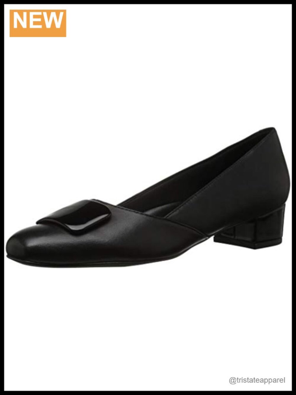 Trotters Delse Cushioned Footbed Block Heel Pump for Work or Dinner